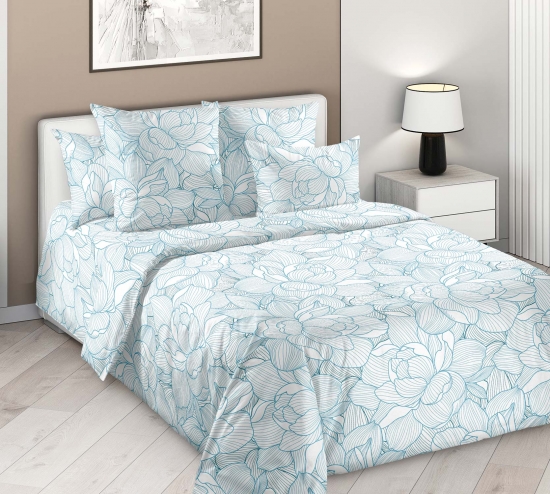 Постельное Белье 2-спальное Перкаль "Allure 1 гол" (70х70-2шт.) 2800ПН Хлопок